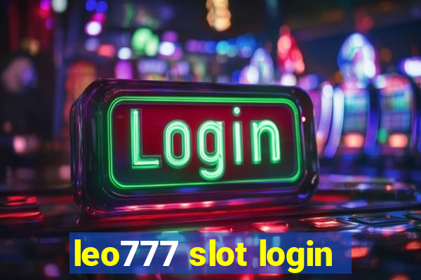 leo777 slot login