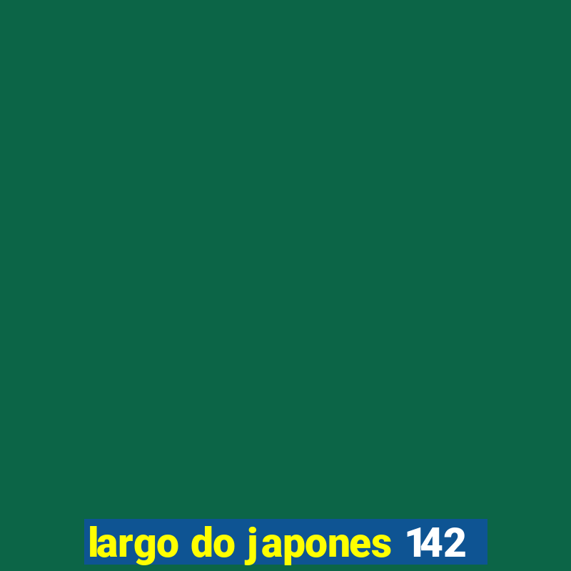 largo do japones 142