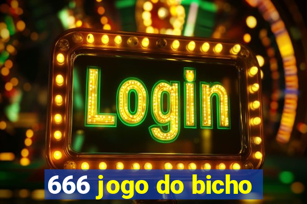 666 jogo do bicho