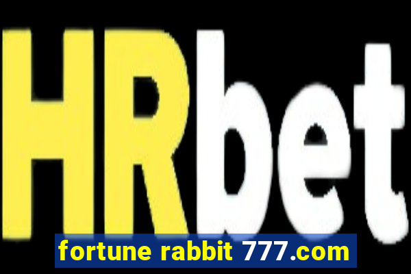 fortune rabbit 777.com