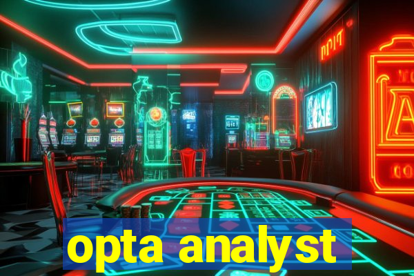 opta analyst