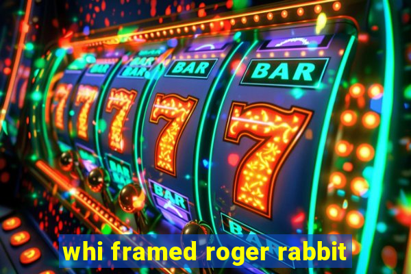 whi framed roger rabbit