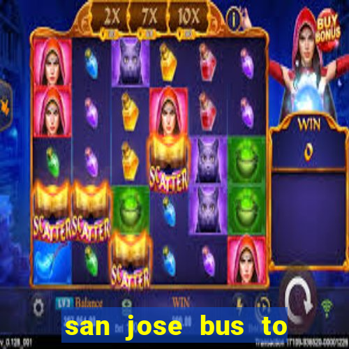 san jose bus to la fortuna