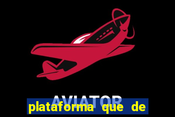 plataforma que de b么nus no cadastro