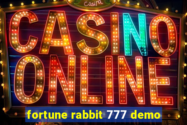 fortune rabbit 777 demo