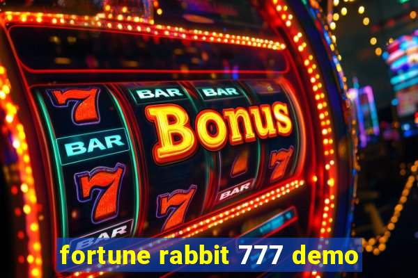 fortune rabbit 777 demo