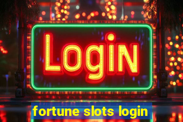 fortune slots login