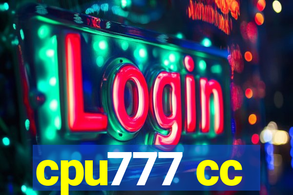 cpu777 cc