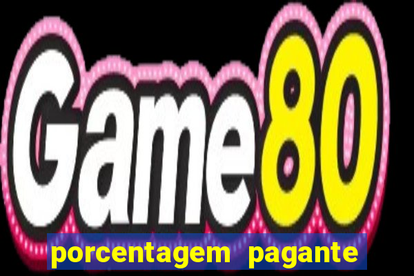 porcentagem pagante slots pg