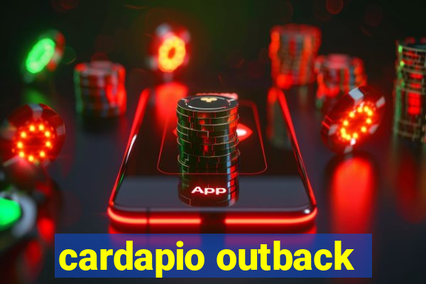 cardapio outback