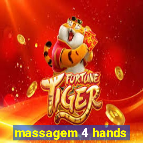 massagem 4 hands