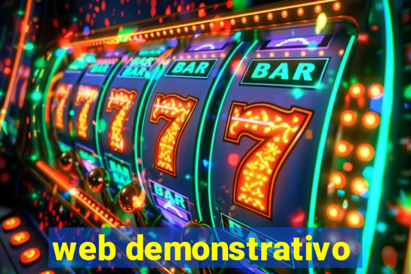 web demonstrativo