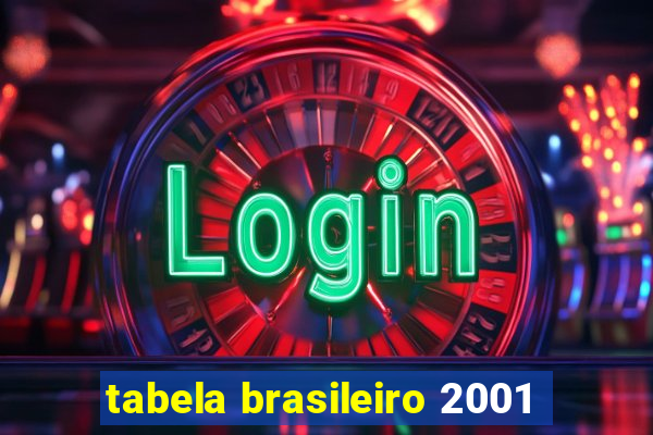 tabela brasileiro 2001