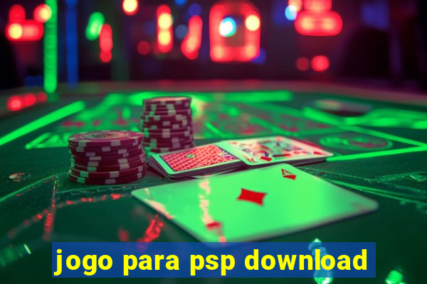 jogo para psp download