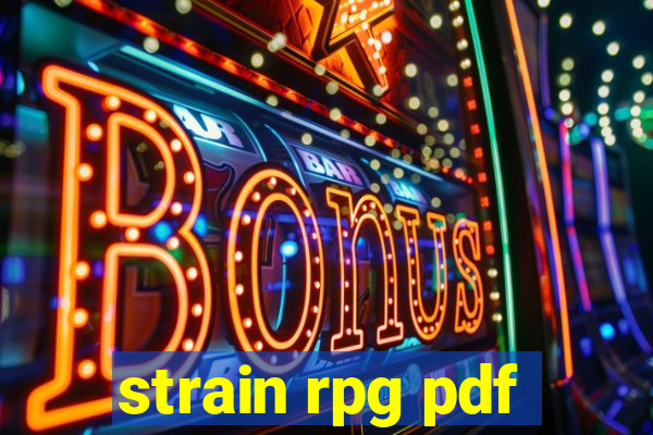 strain rpg pdf