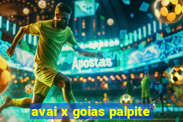 avai x goias palpite