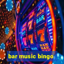 bar music bingo