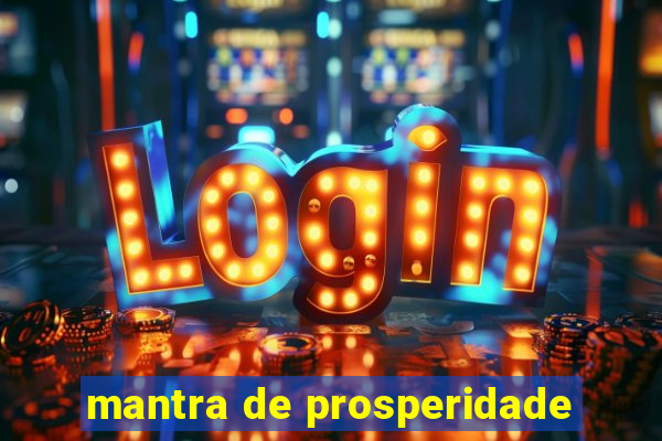 mantra de prosperidade