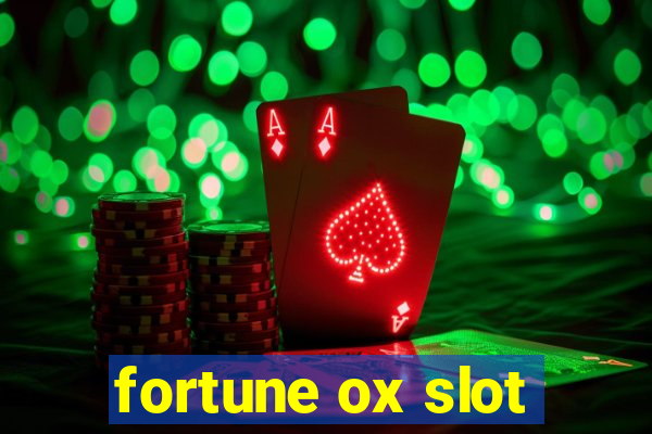 fortune ox slot