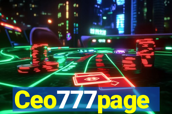 Ceo777page