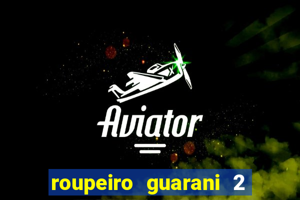 roupeiro guarani 2 portas de correr com espelho