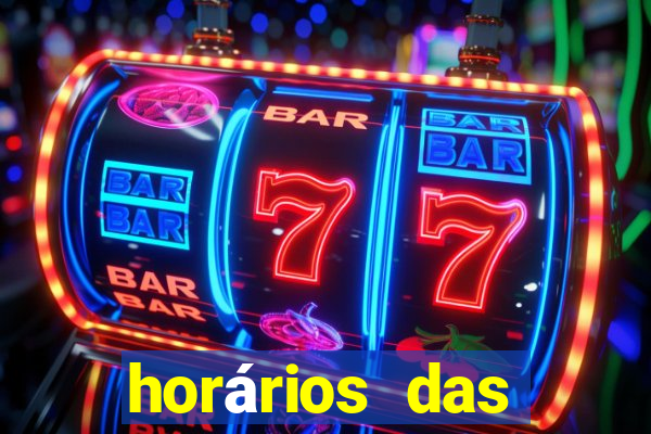 horários das plataformas de jogos