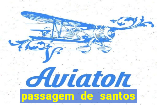 passagem de santos para guarulhos aeroporto