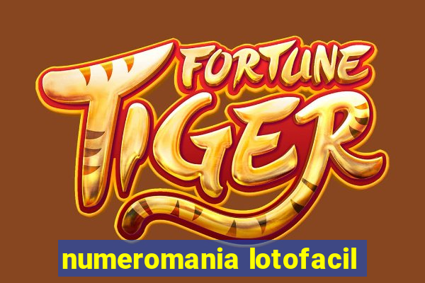 numeromania lotofacil