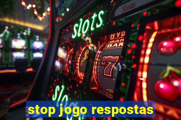 stop jogo respostas