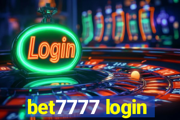 bet7777 login