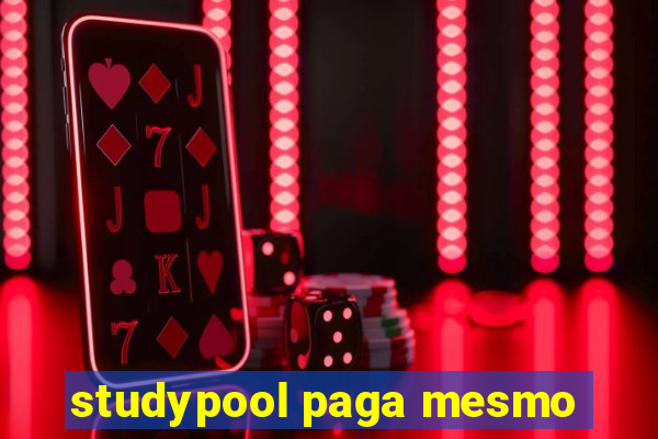 studypool paga mesmo