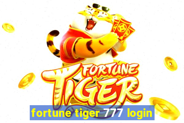 fortune tiger 777 login