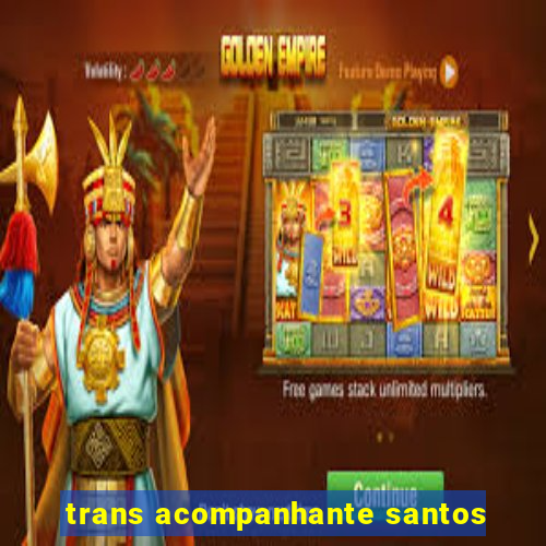 trans acompanhante santos