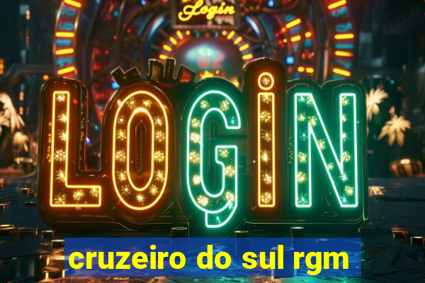 cruzeiro do sul rgm