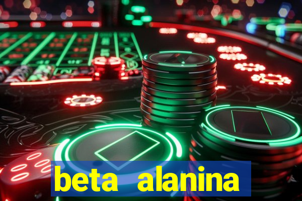 beta alanina aumenta a pressao