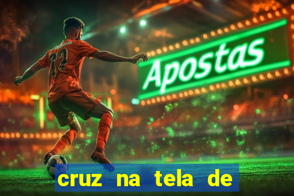 cruz na tela de cruz das