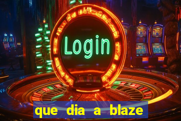 que dia a blaze paga o cashback