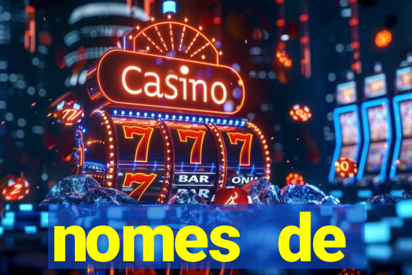 nomes de plataformas de jogos de cassino