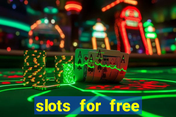 slots for free with bonus