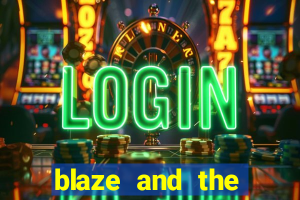 blaze and the monster machines logo font