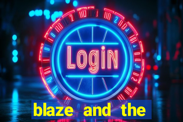 blaze and the monster machines logo font