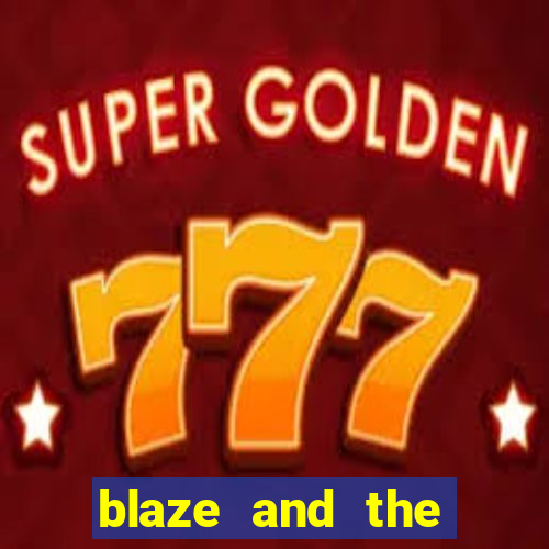 blaze and the monster machines logo font