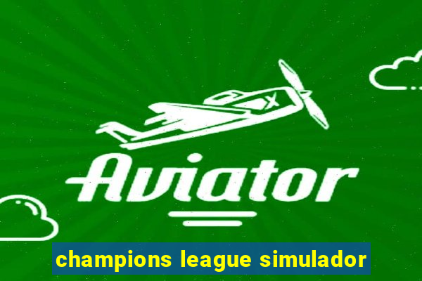 champions league simulador