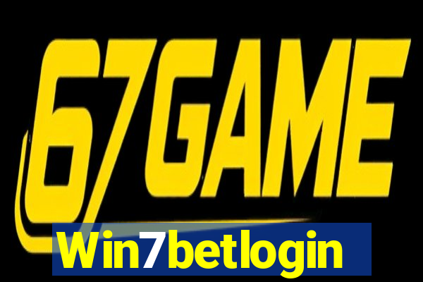 Win7betlogin