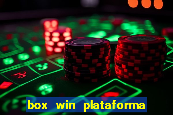 box win plataforma de jogos