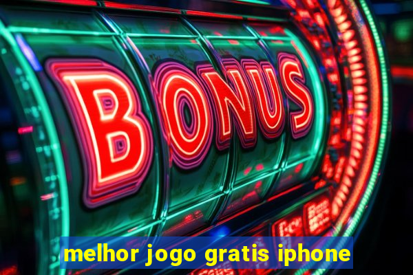 melhor jogo gratis iphone