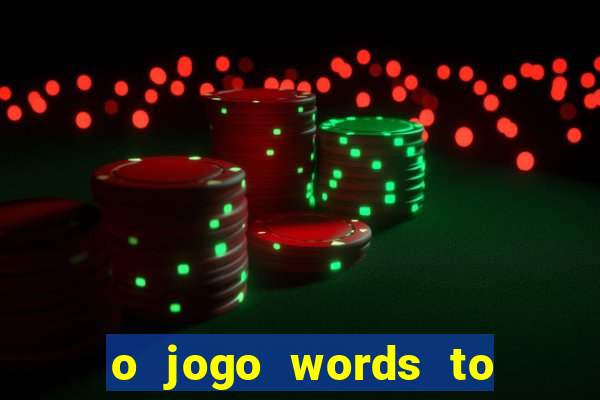 o jogo words to win paga mesmo