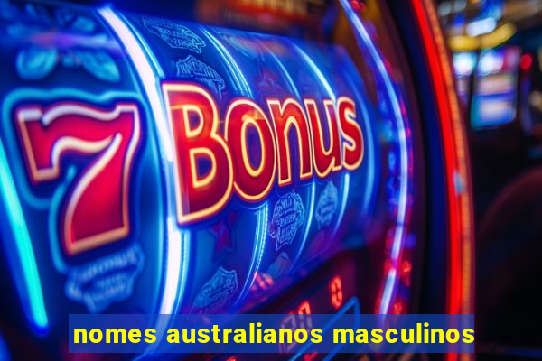 nomes australianos masculinos