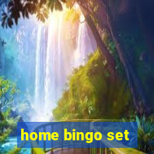 home bingo set