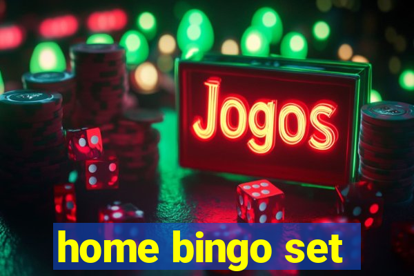 home bingo set